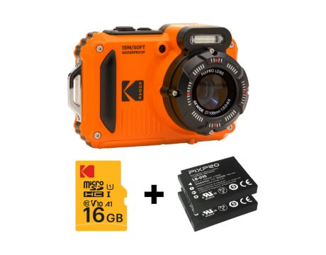 KODAK PixPro WPZ2 Pack, оранжев/черен на супер цени
