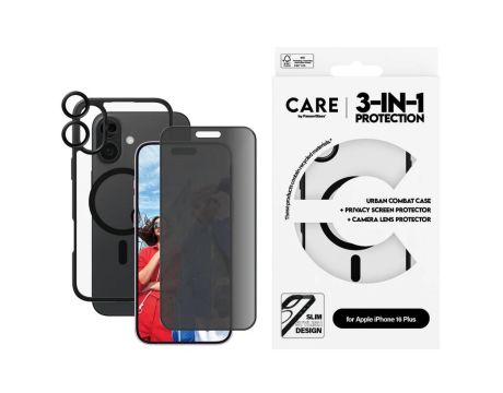 PanzerGlass CARE 3-in-1 за Apple iPhone 16 Plus на супер цени