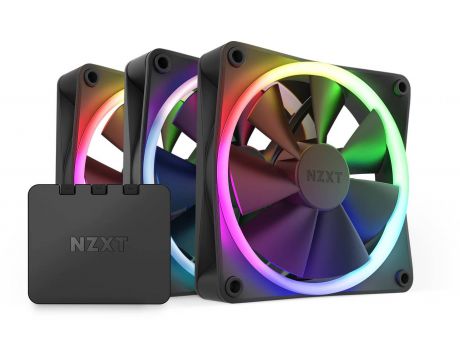 NZXT F120 RGB, черен на супер цени
