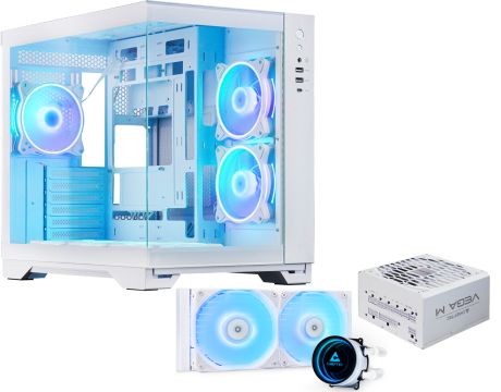 компютърна кутия Chieftec Visio, охладител Chieftec Iceberg 240 RGB и захранване Chieftec Vega 850W ATX 3.1 на супер цени