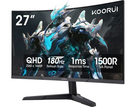 27" KOORUI 27E6QCA на супер цени