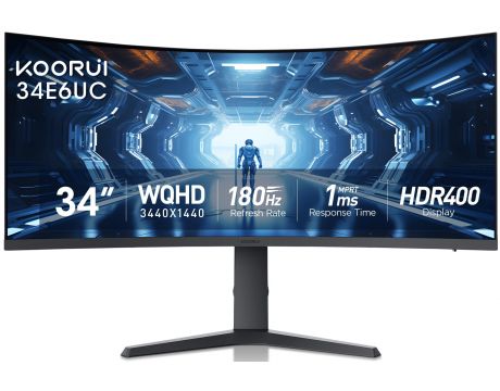 34" KOORUI 34E6UC на супер цени