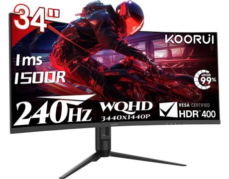 34" KOORUI G3441XC на супер цени