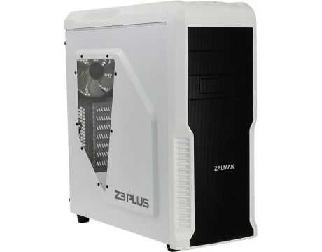 Zalman Z3 Plus, Бял/Черен на супер цени
