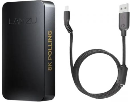 Lamzu 8K DONGLE, черен на супер цени