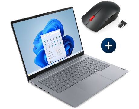 лаптоп Lenovo ThinkBook 14 G8 IAL и безжична мишка Lenovo ThinkPad Essential на супер цени