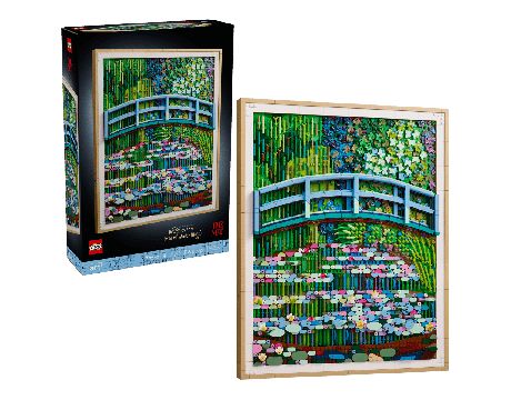 LEGO Claude Monet – Bridge over a Pond of Water Lilies на супер цени