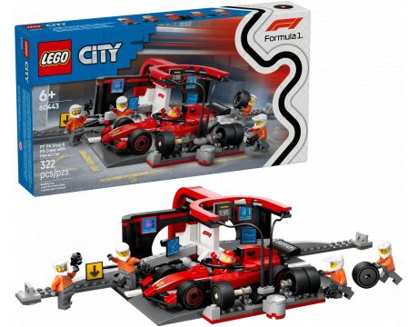 LEGO F1® Pit Stop & Pit Crew with Ferrari Car на супер цени