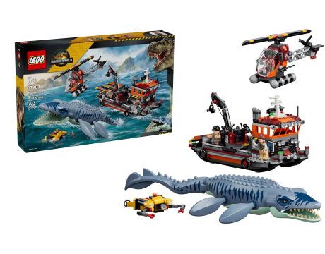 LEGO Mosasaurus Dinosaur Boat Attack на супер цени