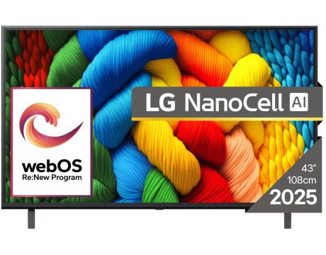 43'' LG NANO80 AI Smart TV на супер цени