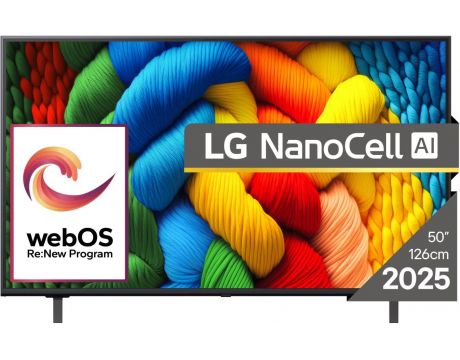 50'' LG NANO80 AI Smart TV на супер цени