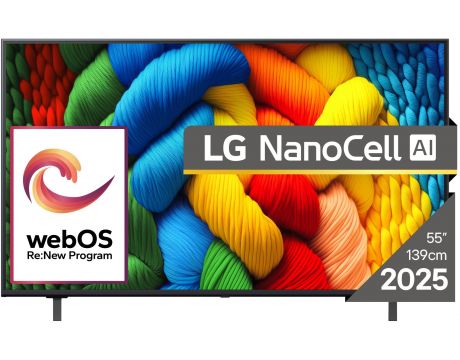55'' LG NANO80 AI Smart TV на супер цени