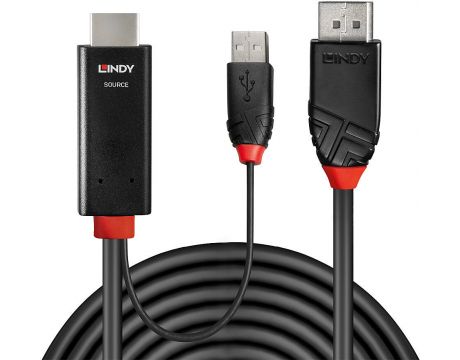 Lindy Display Port към HDMI + USB на супер цени
