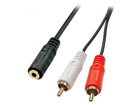 Lindy 2xRCA към 3.5 мм жак на супер цени
