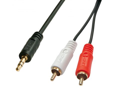Lindy 2 x RCA към 3.5 мм жак на супер цени