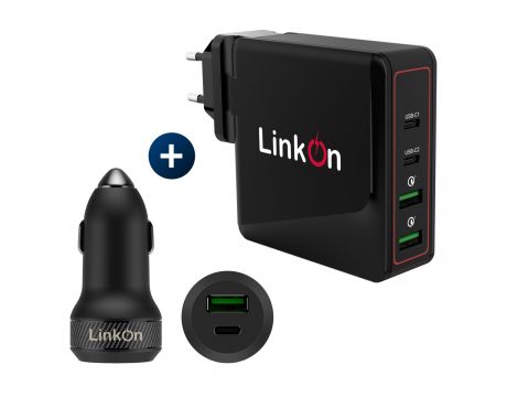 LinkOn Ganius 136W GaN и LinkOn 45W USB-C Car Charger на супер цени