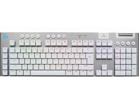 Logitech G915 X LIGHTSPEED Tactile, бял на супер цени