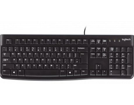 Logitech K120, черен на супер цени