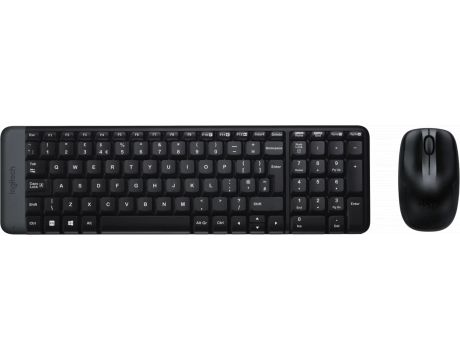 Logitech MK220, черен на супер цени