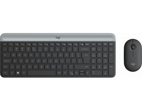Logitech MK470, черен на супер цени