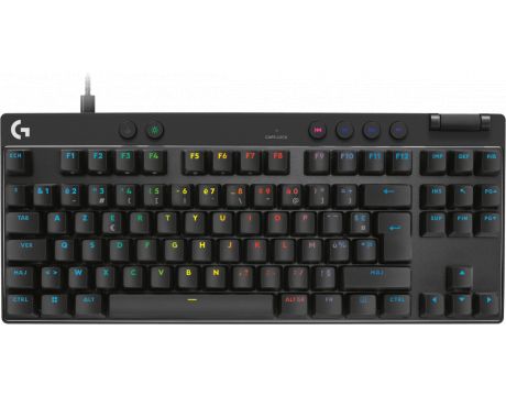 Logitech PRO X TKL RAPID, черен на супер цени