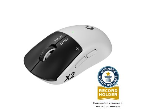 Logitech Pro X2 Superstrike, бял/черен на супер цени