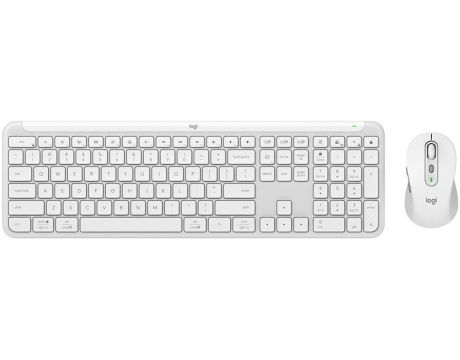 Logitech Signature Slim Combo MK950, бял на супер цени