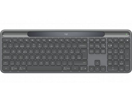Logitech Slim Solar+ K890+, черен на супер цени