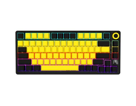 LORGAR KBP7075W, черен/жълт на супер цени