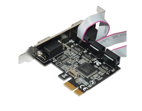 Makki PCI-E към 4 x Serial V1 на супер цени