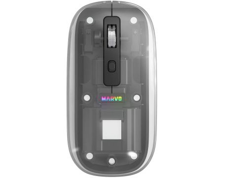 Marvo PRISM B10, прозрачен/черен на супер цени
