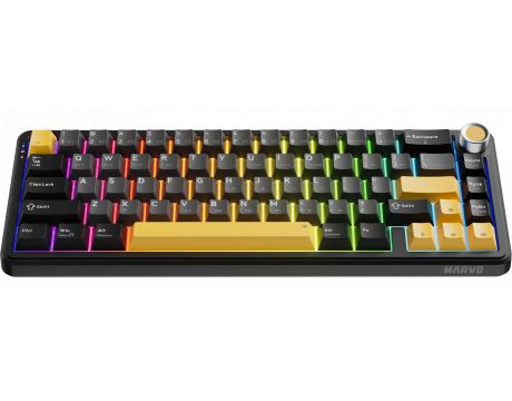 Marvo Titan 65, черен/жълт на супер цени