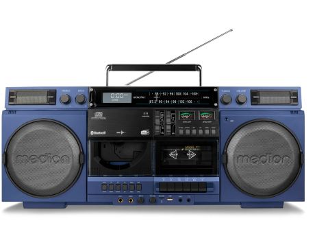 MEDION LIFE P66538 Retro Boombox, син на супер цени