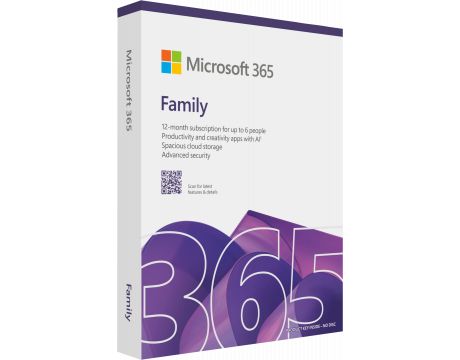 Microsoft 365 Family на Английски език на супер цени