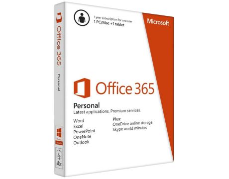 Microsoft Office 365 Personal на Английски език на супер цени