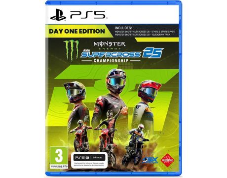Monster Energy Supercross 25 - Day 1 Edition (PS5) на супер цени