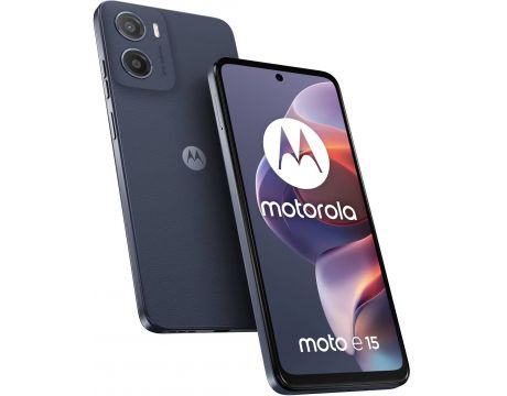 Motorola Moto E15, 2GB, 64GB, Denim Blue на супер цени