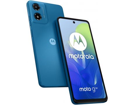 Motorola Moto G04, 4GB, 64GB, Satin Blue на супер цени