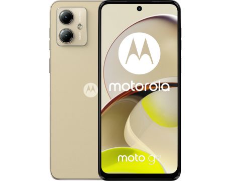 Motorola Moto G14, 4GB, 128GB, Butter Cream на супер цени