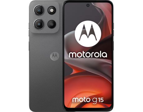 Motorola Moto G15, 8GB, 512GB, Gravity Grey на супер цени