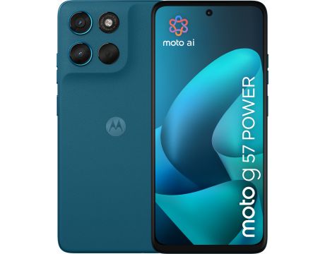 Motorola Moto G57 Power, 12GB, 256GB, PANTONE Corsair на супер цени