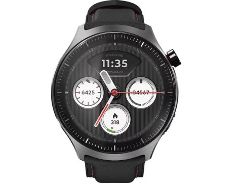 Motorola Moto Watch Ultra, 46 мм, черен на супер цени