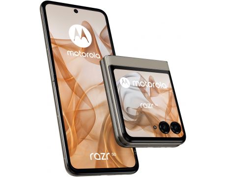 Motorola Razr 50, 8GB, 256GB, Beach Sand на супер цени