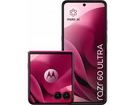 Motorola Razr 60 Ultra, 16GB, 512GB, PANTONE Cabaret на супер цени