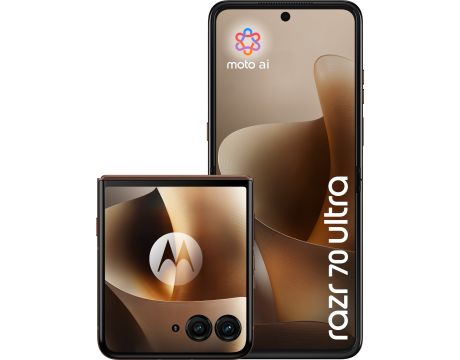 Motorola Razr 70 Ultra, 16GB, 512GB, PANTONE Cocoa на супер цени