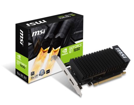 MSI GeForce GT 1030 2GB OC Low Profile на супер цени