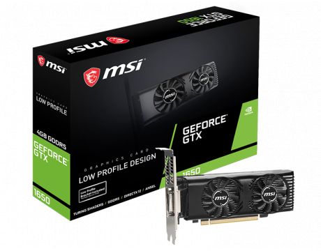 MSI GeForce GTX 1650 4GB LP на супер цени