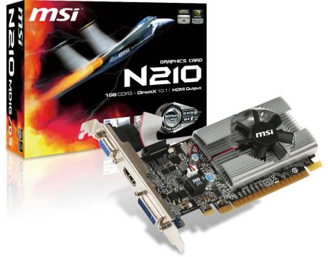 MSI GeForce N210-1GD3/LP 1GB на супер цени