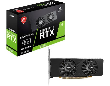 MSI GeForce RTX 3050 6GB LP E OC на супер цени