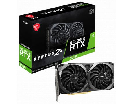 MSI GeForce RTX 3050 8GB Ventus 2X на супер цени